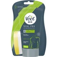 Veet MEN Enthaarungscreme Power Effect, (150 ml), 1 St., Dusch-Haarentfernungscreme, für Oberkörper & Beine