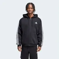 adidas Sportswear Kapuzensweatshirt ESSENTIALS 3-STREIFEN FLEECE