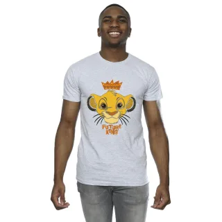 Disney - "The Lion King Future King" T-Shirt für Herren (Grau)