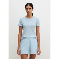 Marc O'Polo Kurzarmshirt Mix N Match Airy Cotton Rib mit Rundhalsausschnitt