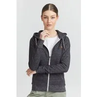 OXMO Kapuzensweatjacke OXCelia Sweatshirtjacke mit Kapuze