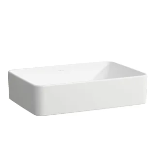 Laufen Waschtisch-Schale SAVOY 380x550x155 rechteckig o. Hl. m.Ül. weiß matt, H8169447571091 H8169447571091