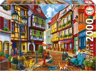 Educa Puzzle 19945 - Strahlende Strasse [2.000 Teile]