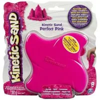 Spin Master Spielsand Kinetic Sand (pink), mit Wiederverschließbarem Behälter