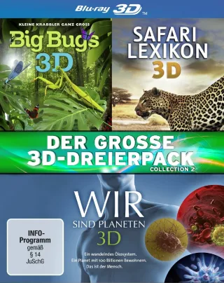 Der große 3D-Dreierpack - Collection 2 [Blu-ray 3D]