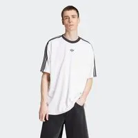 adidas Originals T-Shirt JACQUARD JERSEY lockere Passform, Rundhalsausschnitt, mit klassischem Trefoil Logo