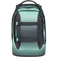 Satch Schulranzen Schulrucksack PACK Gradient Mint (1 Stück), ergonomisch, Your-Size-System: auf Körpergröße anpassbar