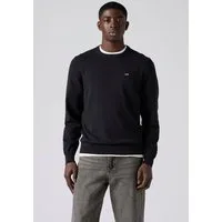 Levi's® Rundhalspullover LIGHTWEIGHT HM SWEATER Feingerippte Abschlüsse