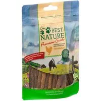 Best Nature Premium Snack für Katzen, 50 g, Hähnchenfleischsticks, Snack für: Katze