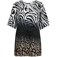 Doris Streich Kurzarmbluse Bluse