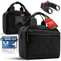 MIVELO Lenkertasche Fahrradtasche Lenker für KLICKfix, Fahrrad Tasche inkl. Regenschutz, KLICKfix kompatibel