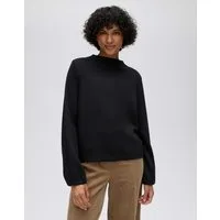 OPUS Sweatshirt Gisinna aus weicher Sweatware Verkürzte Silhouette mit feinem Faltendetail am Ärmel