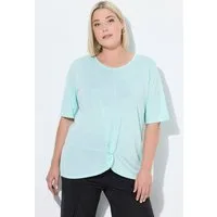 Ulla Popken T-Shirt Funktions-Shirt antibakteriell Rundhals Halbarm