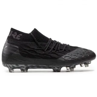 Puma Future 5.1 Netitfit FG/Ag Laceup Black Synthetic Men Football Boots 105755 02