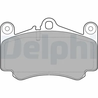 Delphi Bremsbel?ge vorne Porsche 911 996 LP2056