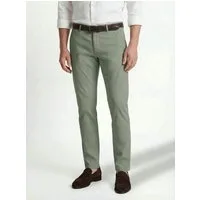 Hiltl Chinos Taura Chino Hose Herren Slim Fit Summer Popeline, salbei, 50 leichte atmungsaktive Sommerhose aus Baumwolle mit Lyocell und Stretch