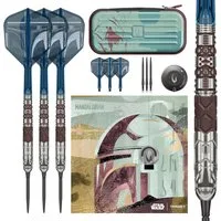 TARGET DARTS Dartpfeil Star Wars Mandalorian 95% Tungsten Steel Tip Darts, 22G Swiss Point