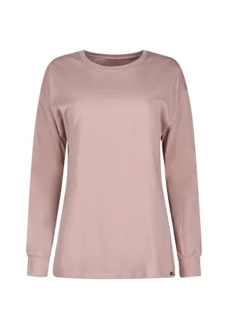 SKINY - Skiny Damen Shirt langarm Night In Mix & Match rose smoke - Gr. - 36