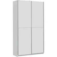 FORTE Schwebetürenschrank 120 x 190.5 x 42 cm (B/H/T)