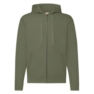 Fruit of the Loom - "Classic" Kapuzenjacke für Herren/Damen Unisex (Klassisch Olivgrün)