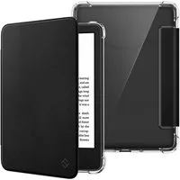 Fintie E-Reader-Hülle für 6" Kindle (11. Generation)–2024/2022, Clear Weich TPU Schutzhülle, mit Auto Sleep/Wake für 6 Zoll Kindle Basic 2024