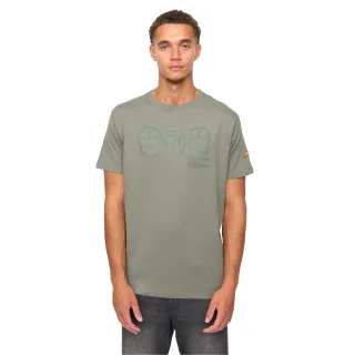 Duck and Cover - "Deltamans" T-Shirt für Herren (Dunkel-Olive)