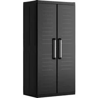Keter Mehrzweckschrank Keter Kunststoffschrank Detroit XL hoch 89 x 54 x