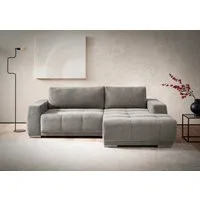 Home affaire Ecksofa Bolero L-Form, B: 241 cm, Couch & Wohnlandschaft, wahlweise mit Bettfunktion & Bettkasten