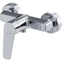 AM.PM Duscharmatur Bad Armatur Dusch-Armatur HIT Brausearmatur Mischbatterie (Badarmatur für Dusche, Einhebelmischer ohne Auslauf) inkl. 2 x Abdeckrosetten