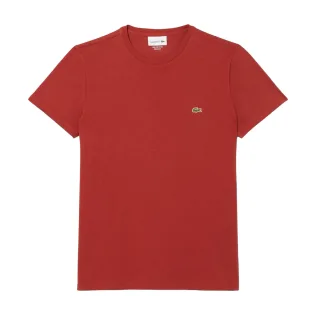 Lacoste - T-Shirt für Herren, Pima-Baumwolle (aus Peru) (Rot)