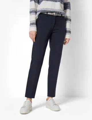 Brax Damen Chino Style MARON S NAVY, dunkelblau, Gr. 38L