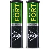 Dunlop Tennisball Fort Allcourt TS Dose 2x4er Bi-Pack