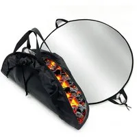 relaxdays Feuerschalen-Bodenplatte Feuerfeste Unterlage Grill & Feuerschale, 100 cm