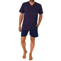 Normann Pyjama Normann Herren Schlafanzug kurzarm Shorty - auch in Übergrößen