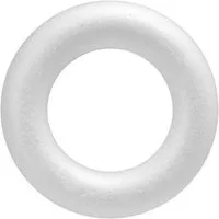 Glorex Styropor-Scheibe Glorex Styroporhalbring Ø 25 cm