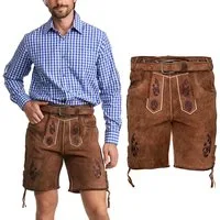 Steigenhöfer Manufaktur Trachtenlederhose ANTIK GOAT aus echtem Ziegenleder in antik Optik