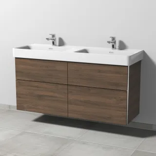 Sanipa 3way Waschtischunterbau zu Laufen Pro S Waschtisch mit 4 Auszügen, Eiche-Arizona BR77180