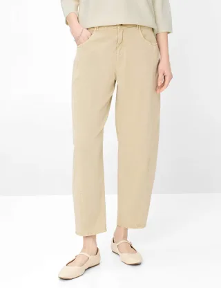 Brax Damen Hose Style MEGAN S SANDSHELL, Beige, Gr. 34