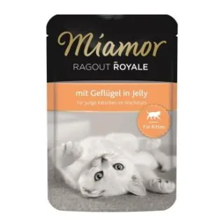 Miamor Ragout Royale Kitten Geflügel 44x100 g