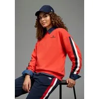 KangaROOS Sweatshirt mit Rundhalsausschnitt, aus Baumwolle und Polyester, weite Passform
