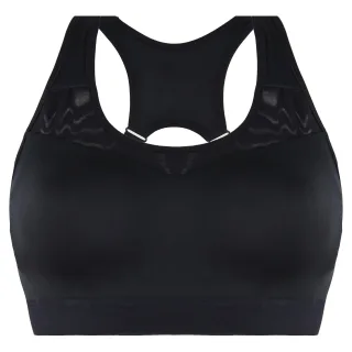 Gymshark High Support Womens Black Sports BH