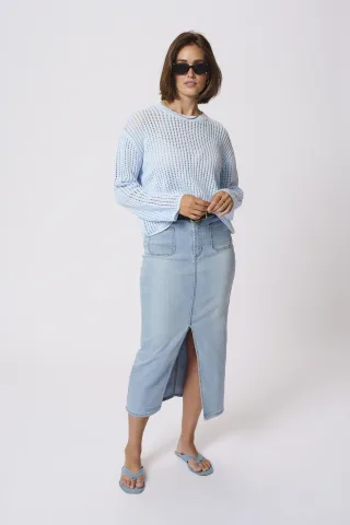 Strickpullover KAsolar Regular fit blue