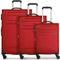 WORLDPACK Trolleyset Chicago, 4 Rollen, (3-teilig, 3 tlg), Polyester