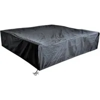 Mucola Gartenmöbel-Schutzhülle Schutzhülle 195x195x67 CM Abdeckplane Gartenmöbel Sitzgarnitur Hülle (Stück, 1-St., Schutzhülle für Rattan XXL Ecksofa), Material aus 100% Polyethylengewebe