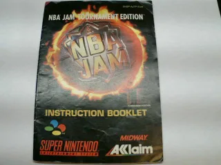 NBA Jam - Super Nintendo - PAL [Nintendo Super NES] Anleitung