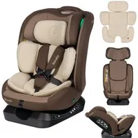 lionelo Autokindersitz AART I-SIZE, ab: ab Geburt, bis: 12 Jahre, ab: 40,00 cm, bis: 150,00 cm, (Autositz, Bedienungsanleitung, Verkleinerungseinsatz, Lendeneinsatz, Baby Card), i-SizeBreiter Anpassungsbereich Ein zusätzlicher Seitenschutz 4in1