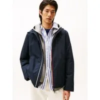 Tommy Hilfiger Funktionsjacke HOODED JACKET Kapuzenjacke Freizeitjacke Übergangsjacke Funktionsjacke