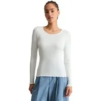 Marc O'Polo DENIM Langarmshirt aus Organic-Cotton-Stretch