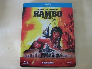 Rambo Trilogy [3 Discs Uncut Steelbook]