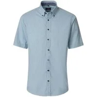 CASAMODA Kurzarmhemd CASAMODA Herren Kurzarmhemd Casual Fit ? Gemustertes Baumwollhemd mit